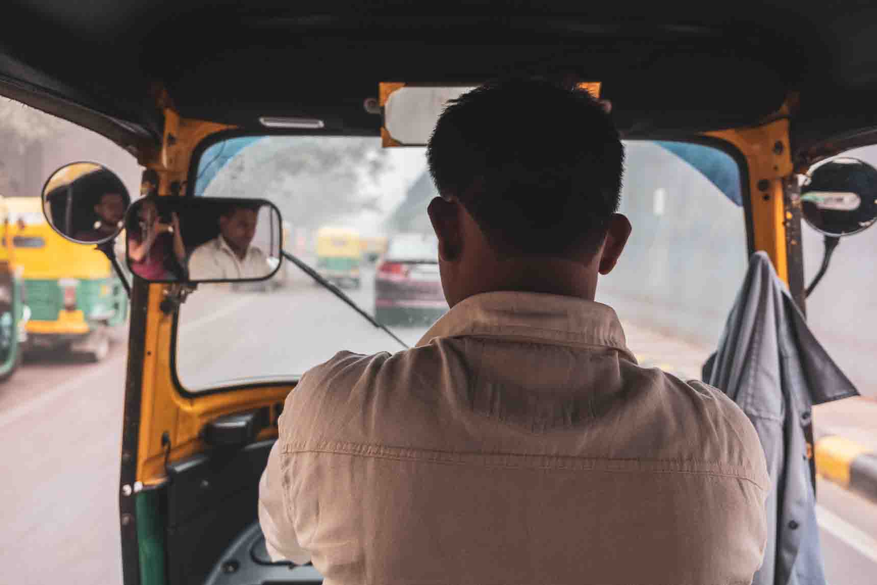 Rickshaw driver, Jaipur